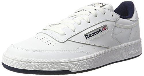 Reebok Baskets Club C85 Cuir Homme Blanc