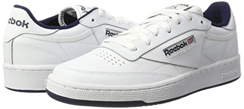 Reebok Baskets Club C85 Cuir Homme Blanc