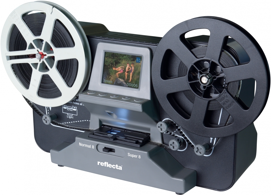 Reflecta Scanner de films Super8 et 8mm Ecran 24 USB 20