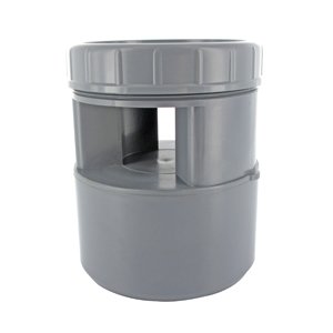 Aerateur a membrane PVC gris O 110 mm Regiplast