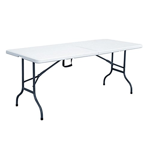 Table Rectangulaire Pliante 180 Cm En Pehd - 8 Places