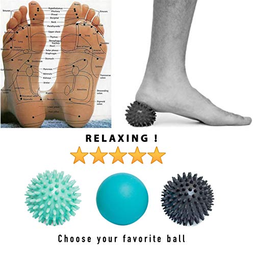 Relax Set Unique De 3 Balles Massage Differentes - Reflexologie... 