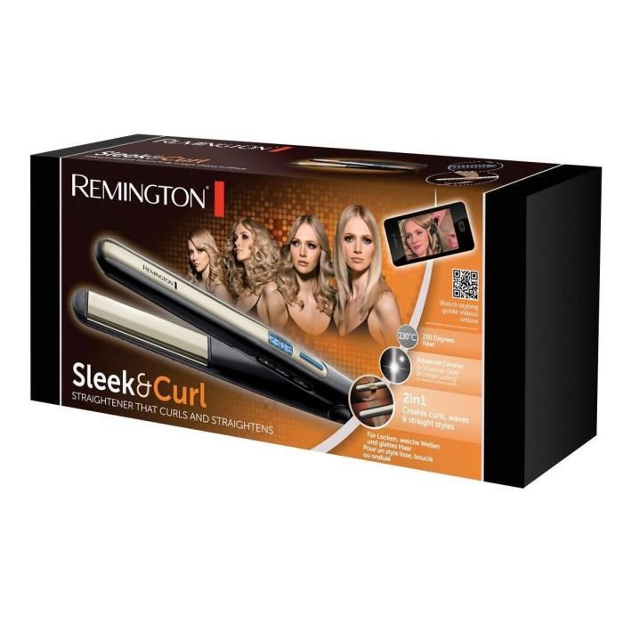 Remington Sleek & Curl S6500 Fer A Lisser 1 Pcs