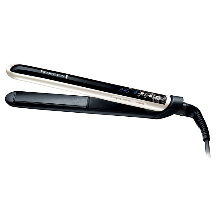 Remington S9500 Fer A Lisser Lisseur Pearl Plaques Souples Advanced Ceramic Xl Avec Eclats De Perles Cheveux Brillants