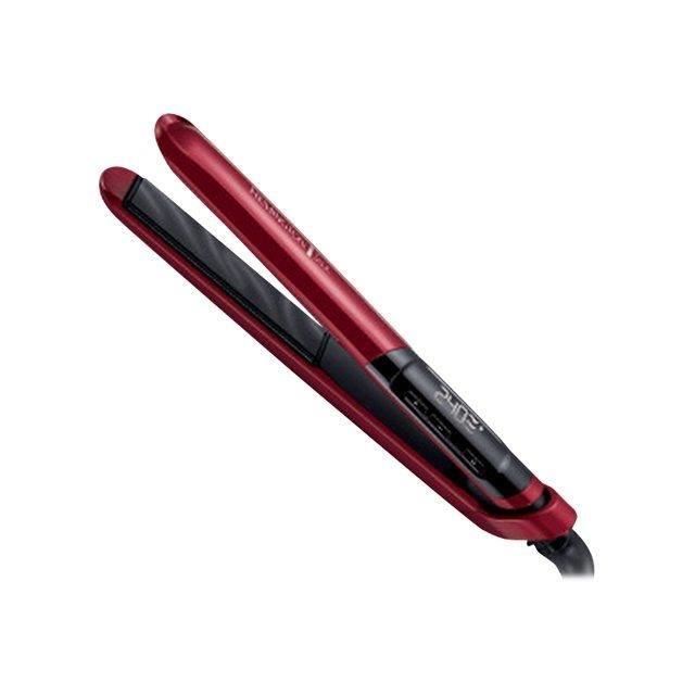 Lisseur Remington S9600 Silk 240a° C Chauffe Rapide Turbo Pochette Voyage Rouge