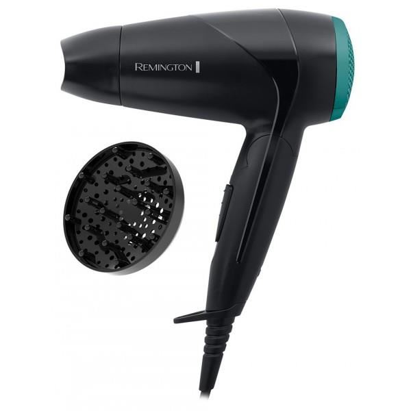 Remington D1500 Seche-cheveux De Voyage Puissant 2000w On The Go Poignee Pliable Ultra Compact