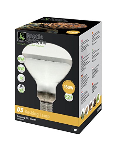Reptile Systems D3 UV Basking Lampe pour...