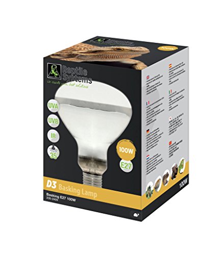 Reptile Systems D3 UV Basking Lampe pour...