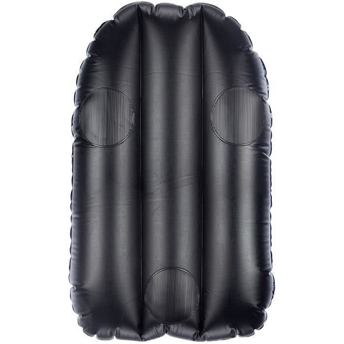 Restart Luge Gonflable Scooter Des Neiges - Taille Unique - Noir Gris Et Jaune