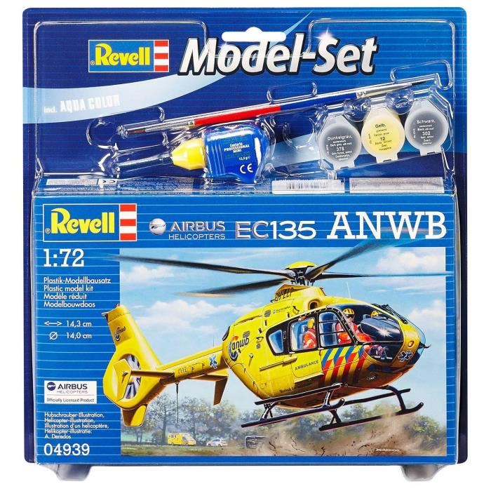 Revell Model Set Airbus Heli Ec135 Anwb