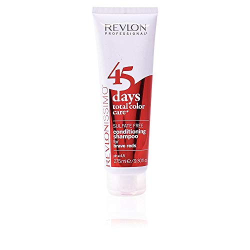 REVLONISSIMO 45 DAYS COLOR CARE SHAMPOOING CONDITIONER APRES SHAMPOOING BRAVE REDS 275ML
