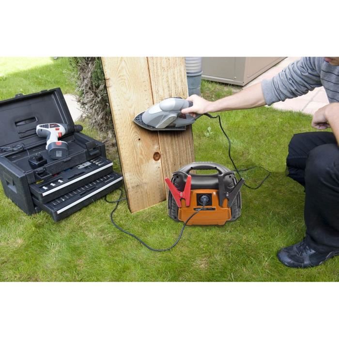 Station Energie 3 En 1 Revolutionair New Avanty Booster 400a Convertisseur 300w Gonfleur 12 Bar