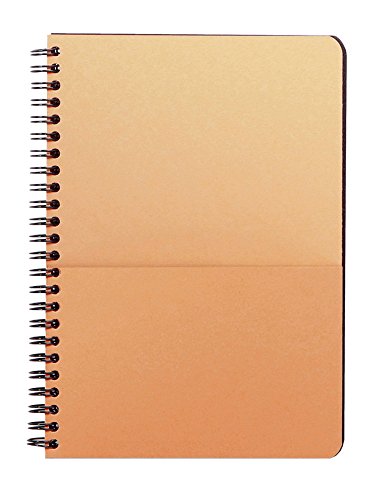 Rhodia Rhodiactive Carnet D'adresse A5 A  Spirale 160 Pages Avec Pochette Carton Orange