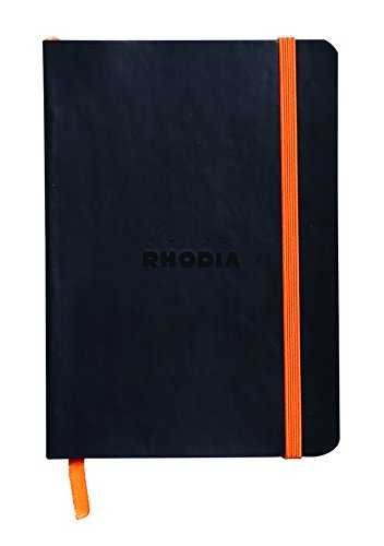 Rhodia 117302c - Carnet Souple Noir - A6...
