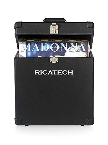 Ricatech Mallette De Rangement Pour Disques Vinyles Ricatech Rc0042 - Noir