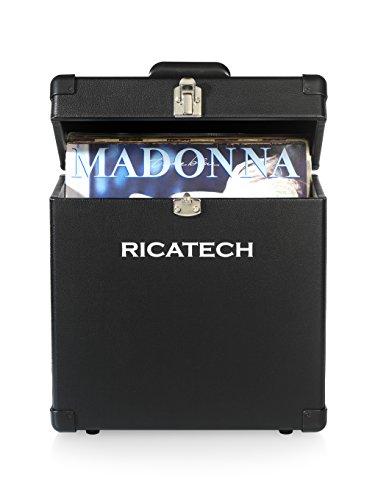 Ricatech Mallette De Rangement Pour Disques Vinyles Ricatech Rc0042 - Noir