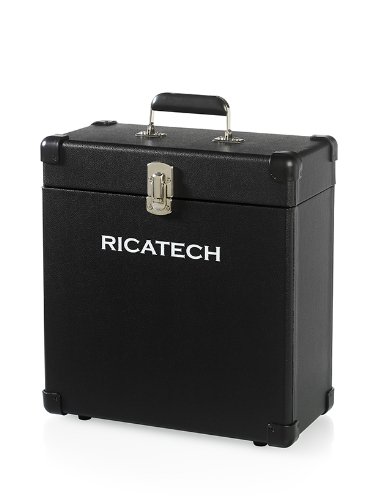 Ricatech Mallette De Rangement Pour Disques Vinyles Ricatech Rc0042 - Noir