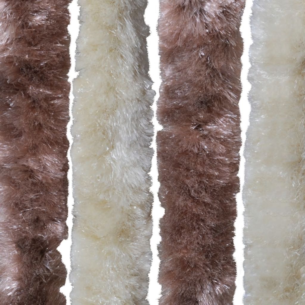 Vidaxl Moustiquaire Beige Et Marron Clair 90x220 Cm Chenille 240571