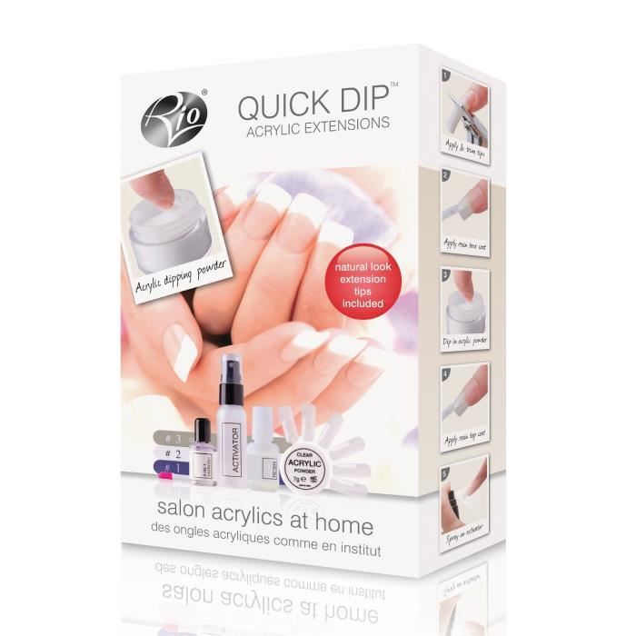 Rio Quick Dip Acrylics Kit Manucure Parfaite