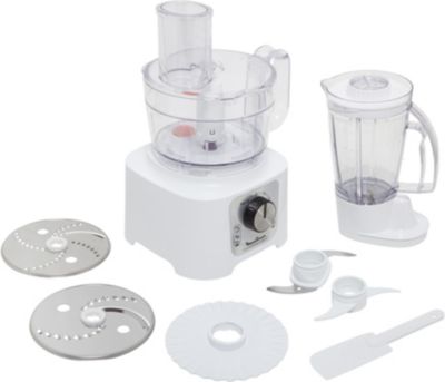 Moulinex Robot Multifonctions Double Force 544110 - 800w - Bol 22l - 2 Sorties Moteur - Fonction Pulse - Disque Reversible Blender