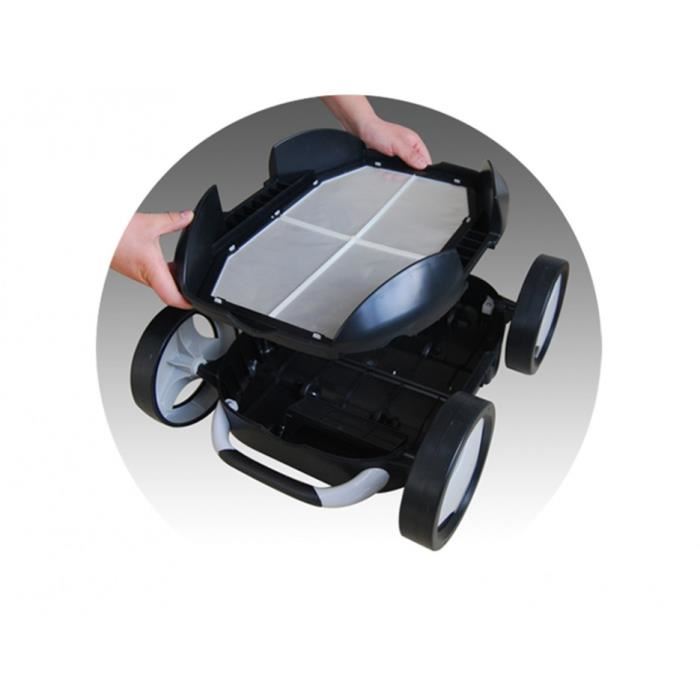 Bestway Walli Robot Nettoyeur Electrique Pour Piscine Fond Jusqu'a 30° D'inclinaison 4 X 7m