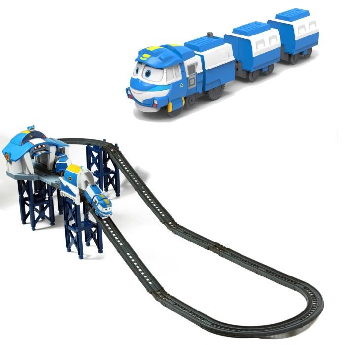 Circuit Robot Trains Kay 124 Cm - Silverlit - Pour Enfant De 3 Ans Et Plus - Capteur Dobstacle - Interieur