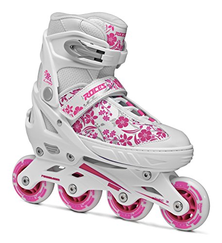 Rollers En Ligne Roces Compy 80 Fille Blancviolet Tailles 34 37