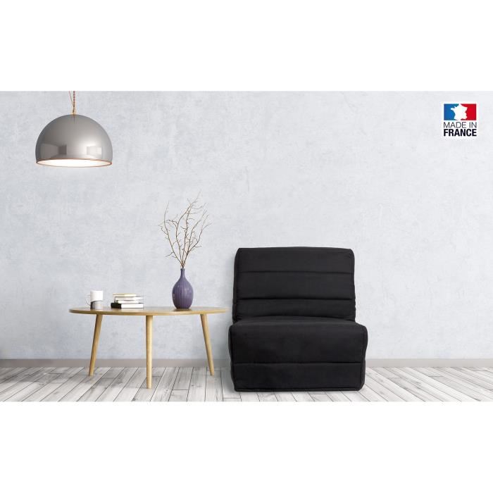 Camif Canape Microfibre Aspect Cuir Vieilli Owen