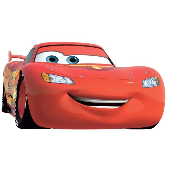 Stickers Repositionnables Flash Mcqueen Cars Disney