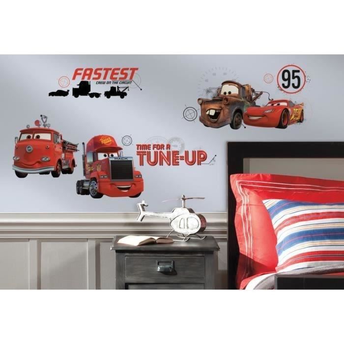 Stickers Repositionnables Cars Film Danimation Disney