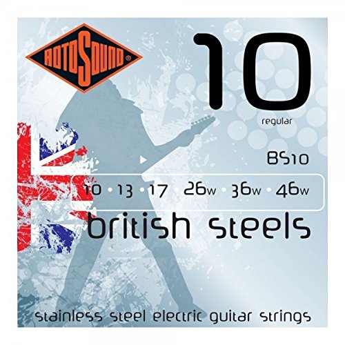 Rotosound British Steels Jeu de cordes p...