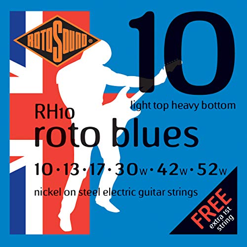 Rotosound CRS RH10 Jeu de Cordes pour Gu...