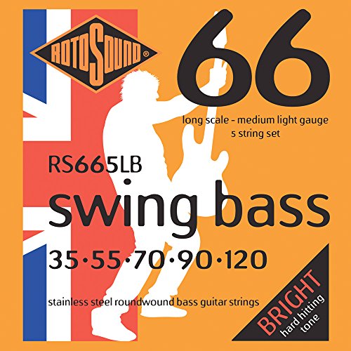 Rotosound Swing Bass Jeu De 5 Cordes Pou...