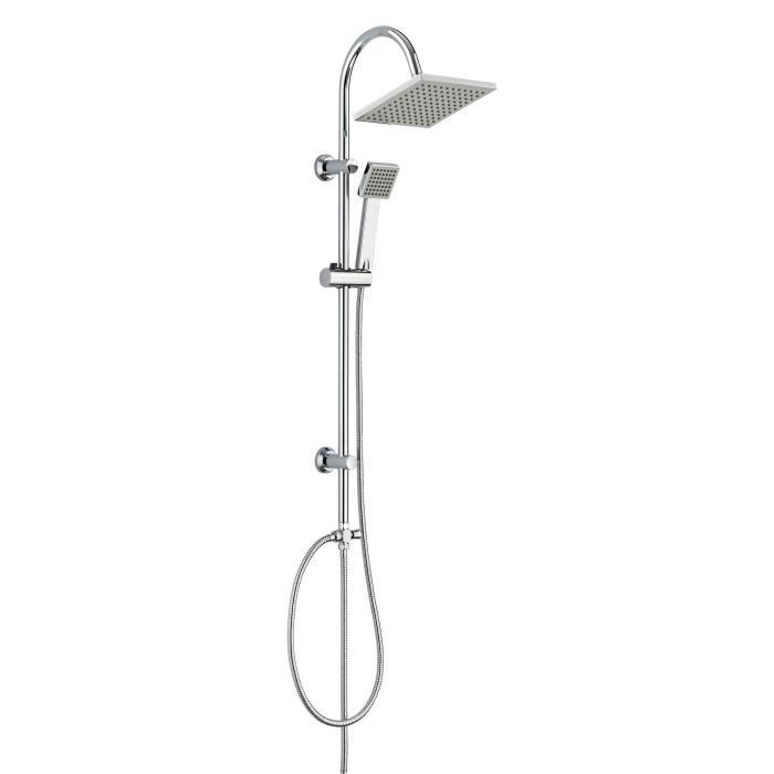Edouard Rousseau Colonne De Douche Sans Robinetterie Soto Finition Chromee