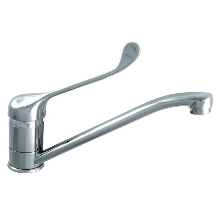 Rousseau Robinet Mitigeur De Cuisine Edinburgh Pmr Sans Douchette Chrome