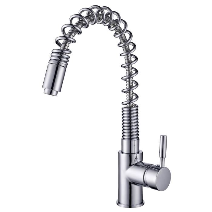 Edouard Rousseau -mitigeur Evier Tiki - Chrome