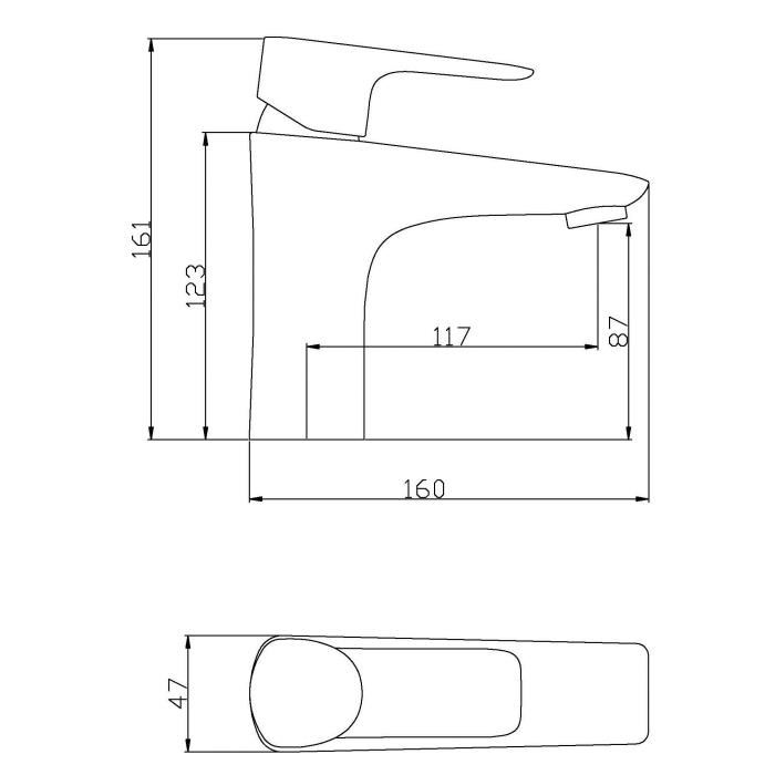 ROUSSEAU Mitigeur lavabo Dunedin ROUSSEAU SANITAIRE