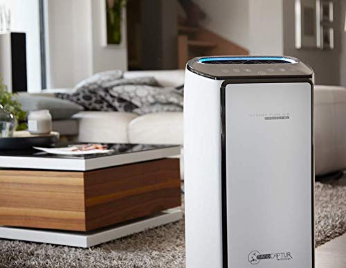 Rowenta Pu6080f0 Intense Pure Air Connect Xl Purificateur D'air, Filtre Jusqu'a 100% Des Allergenes + Particules Fines,