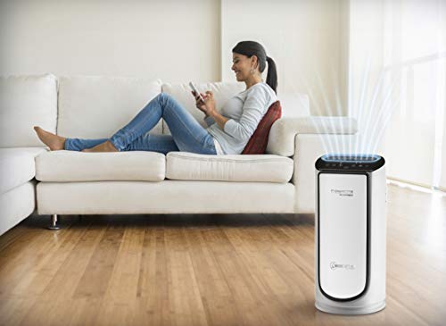 Rowenta Pu6080f0 Intense Pure Air Connect Xl Purificateur D'air, Filtre Jusqu'a 100% Des Allergenes + Particules Fines,