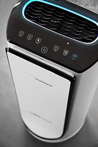 Rowenta Pu6080f0 Intense Pure Air Connect Xl Purificateur D'air, Filtre Jusqu'a 100% Des Allergenes + Particules Fines,