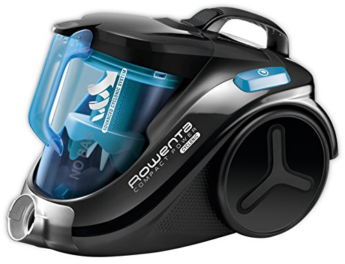 Rowenta Compact Power Cyclonic Ro3731ea - Aspirateur - Traineau - Sans Sac - Bleu/noir