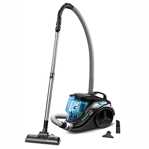Rowenta Compact Power Cyclonic Ro3731ea - Aspirateur - Traineau - Sans Sac - Bleu/noir