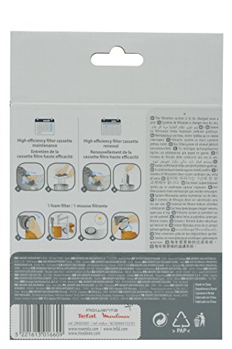 Rowenta Moulinex Kit De Filtration Aspirateurs Compact Power Cyclonic Zr005901