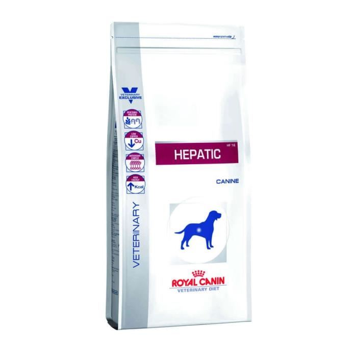 Royal Canin Veterinary Diet Chien Hepatic Hf16 12kg