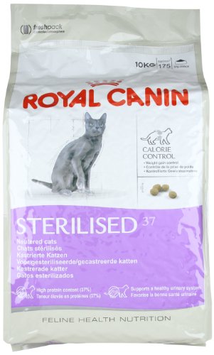Royal canin chat sterilised 37 sac Poids - 10 kg
