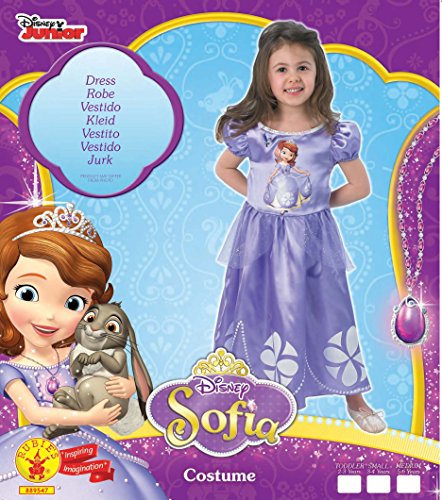 Deguisement Princesse Sofia - Costume Classique - Rubies - Violet - Enfant - 2 Tailles Disponibles