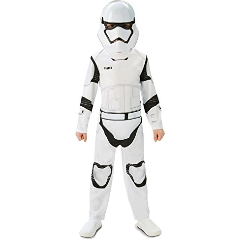 Deguisement Stromtrooper Star Wars - Garcon - Rubies - Combinaison Imprimee Et Masque Rigide