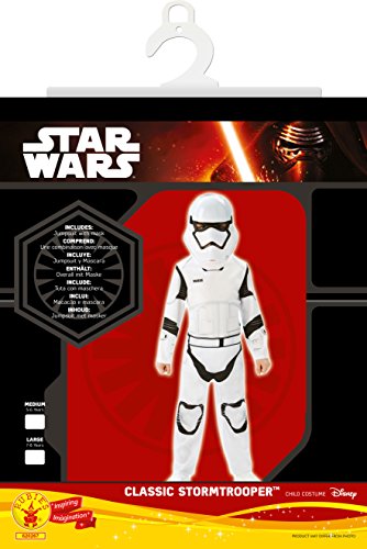 Deguisement Stromtrooper Star Wars - Garcon - Rubies - Combinaison Imprimee Et Masque Rigide