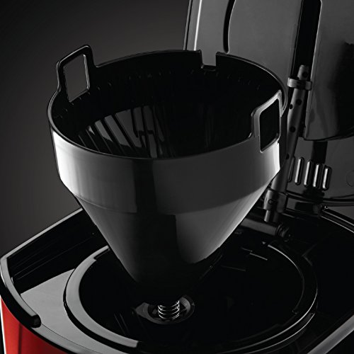 Cafetiere Filtre Luna 1.8l Inox, 12 Tasses, Programmable, Auto-nettoyante - Russell Hobbs