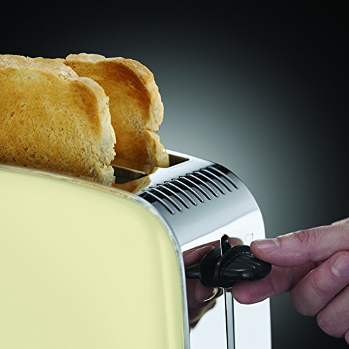 Russell Hobbs 23334 56 Toaster Grille Pain Colours Plus Cuisson Rapide Uniforme Controle Brunissage Chauffe Vionnoiserie Inclus 